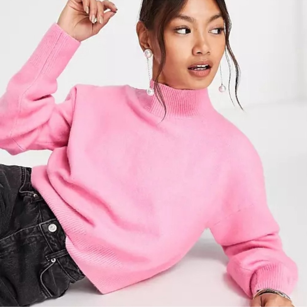 COPY - NWT & Other Stories Wool Mock Neck Sweater Medium